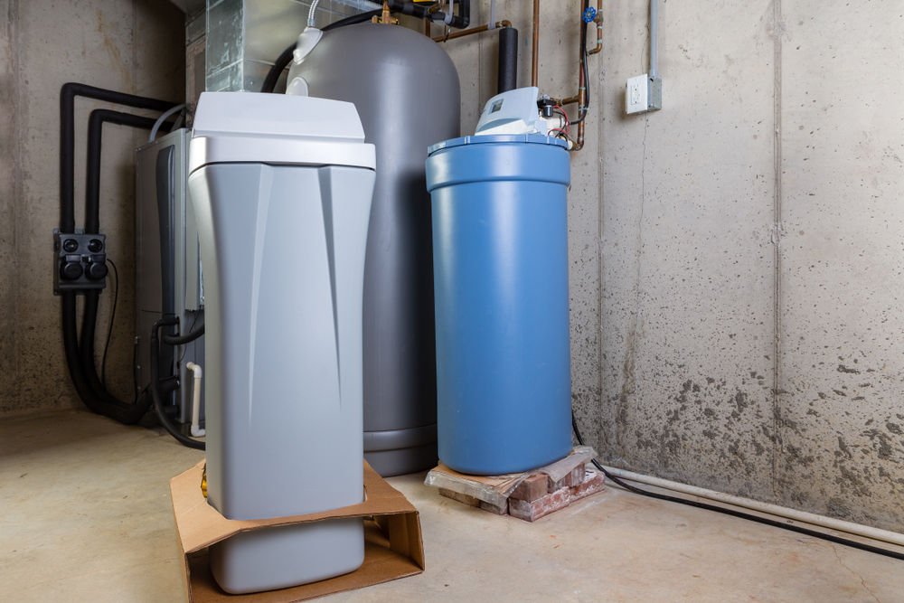 water softener for water well