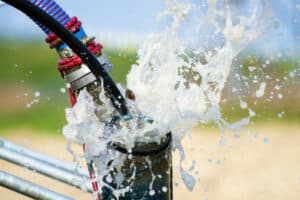 water well capacity flow rate
